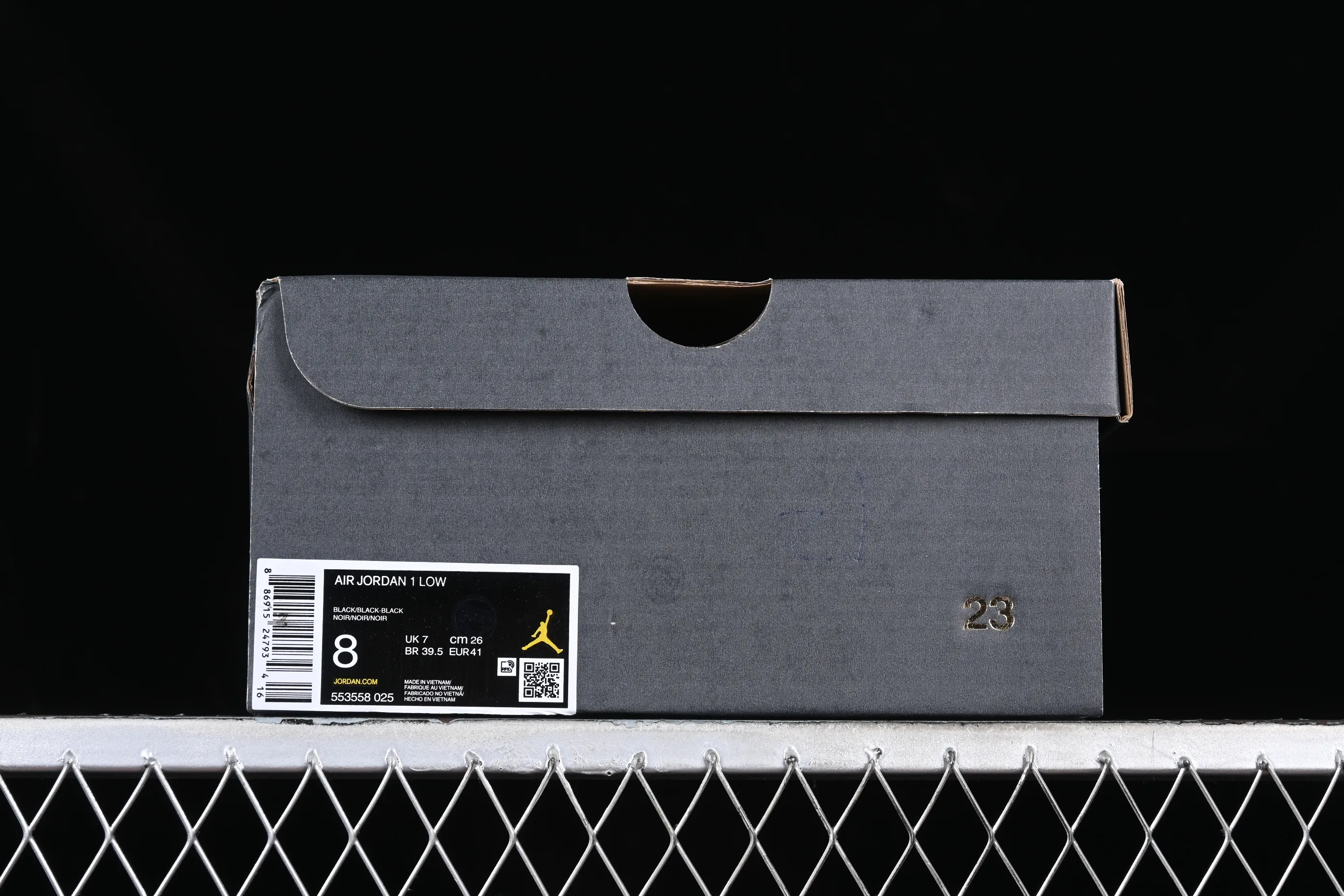 All categories Air Jordan Jordan series basketball shoes Air Jordan 1 Low Z version Air Jordan 1 Low OG "All Black" AJ1 Joe 1 all black low-top cultural casual sneakers 553558-025